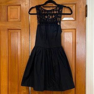 NWT Abercrombie & Fitch Women’s Black Dress with Detailed Back sz M